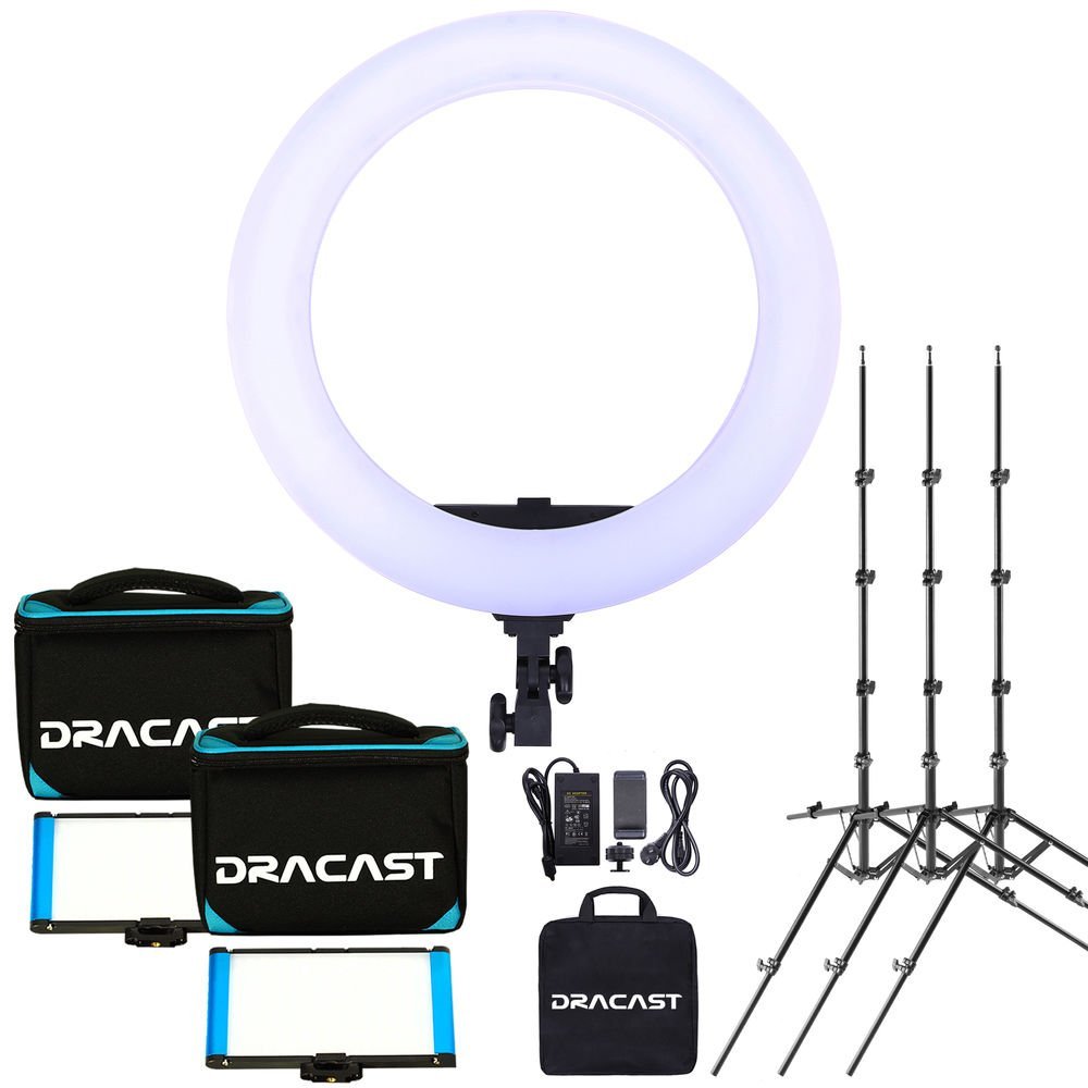 Dracast Online Influencer Three Light Kit product image