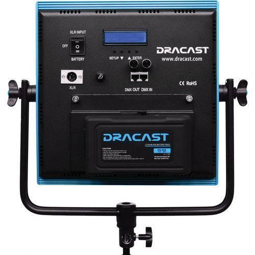 Dracast Plus Series LED1000 Bi-Color LED Video Light Panel - view 3