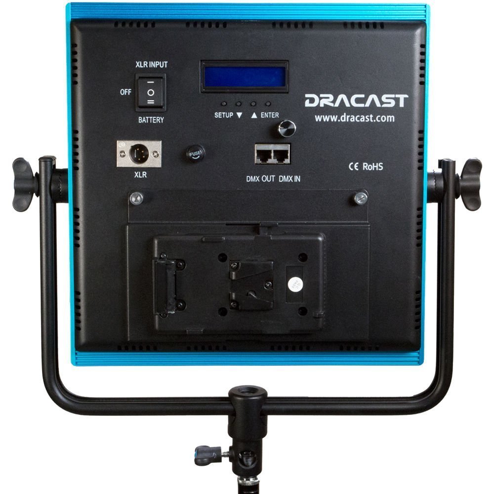 Dracast Plus Series LED1000 Tungsten LED Video Light Panel - view 3