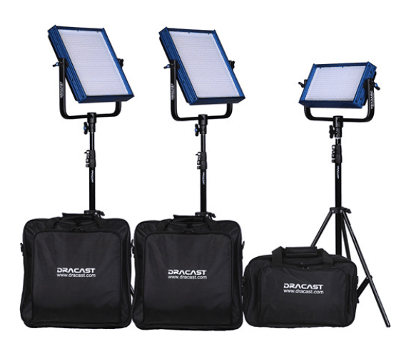 Dracast Pro Series ENG Kit - Daylight LED 4 Light Kit - view 5