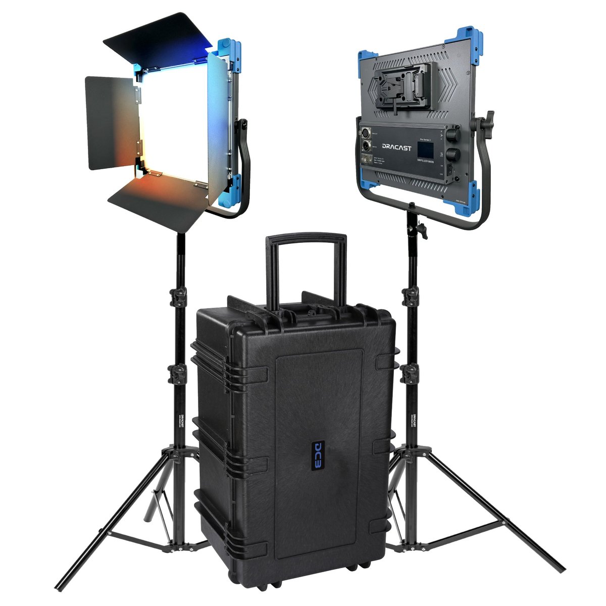 Dracast Pro Series II LED1000 Bi-Color LED 2 Light Kit