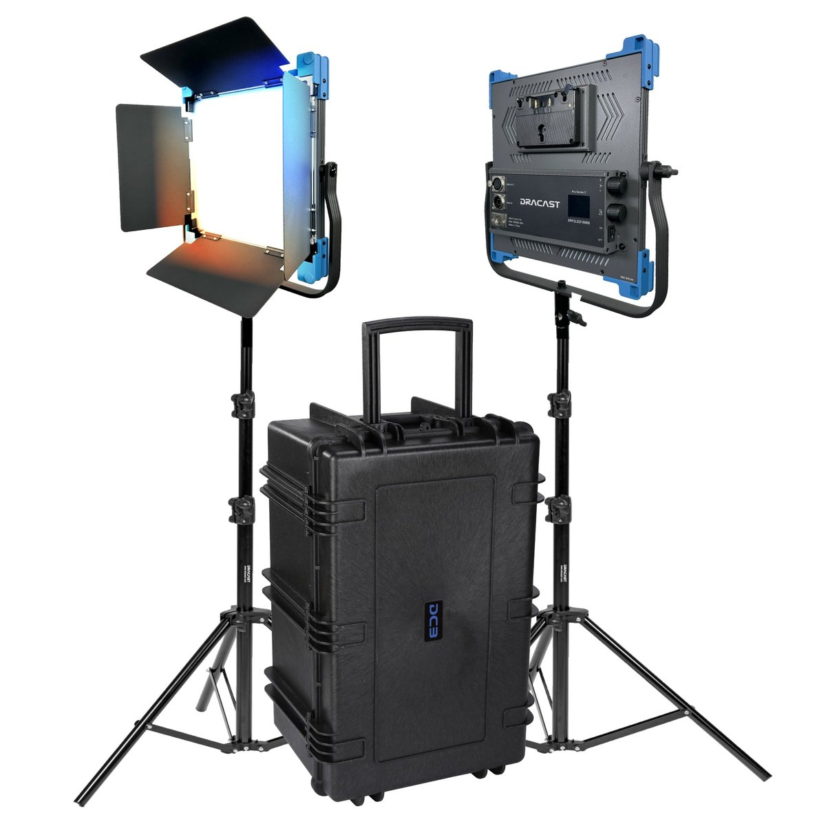 Dracast Pro Series II LED1000 Bi-Color LED 2 Light Kit - view 2