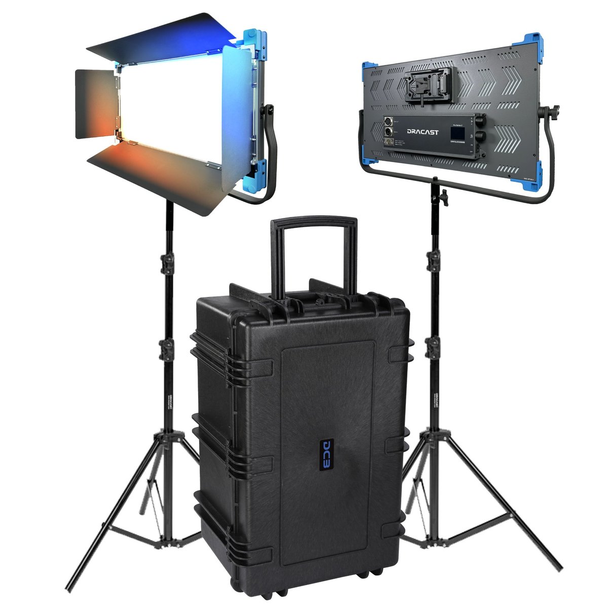 Dracast Pro Series II LED2000 Bi-Color LED 2 Light Kit product image
