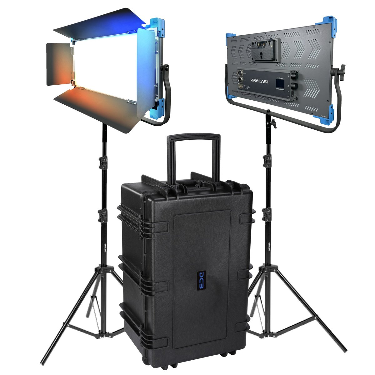 Dracast Pro Series II LED2000 Bi-Color LED 2 Light Kit - view 2