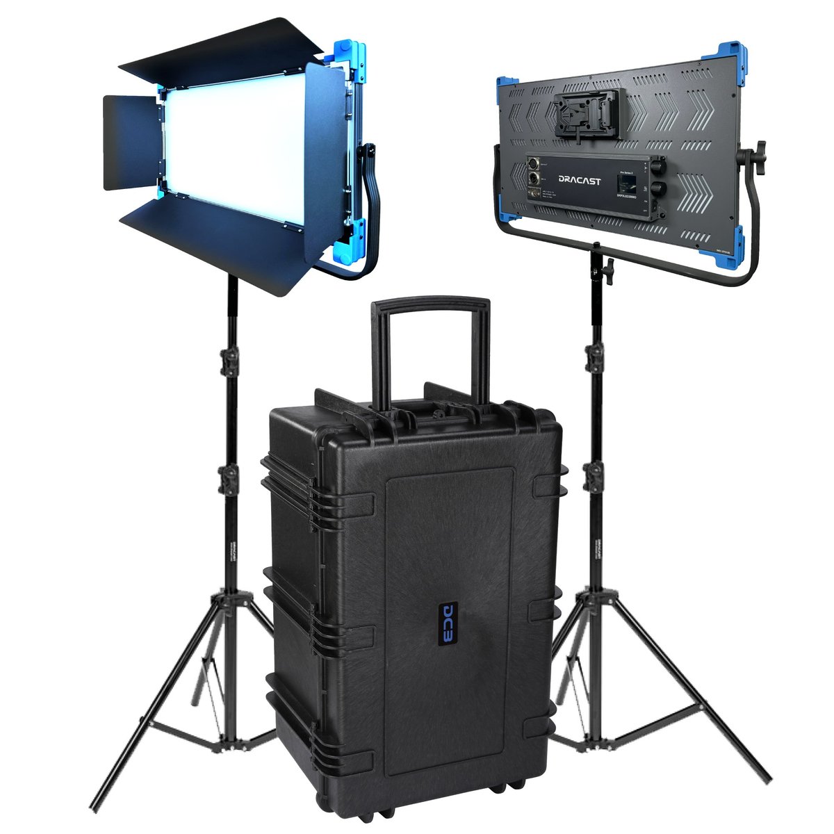 Dracast Pro Series II LED2000 Daylight LED 2 Light Kit product image