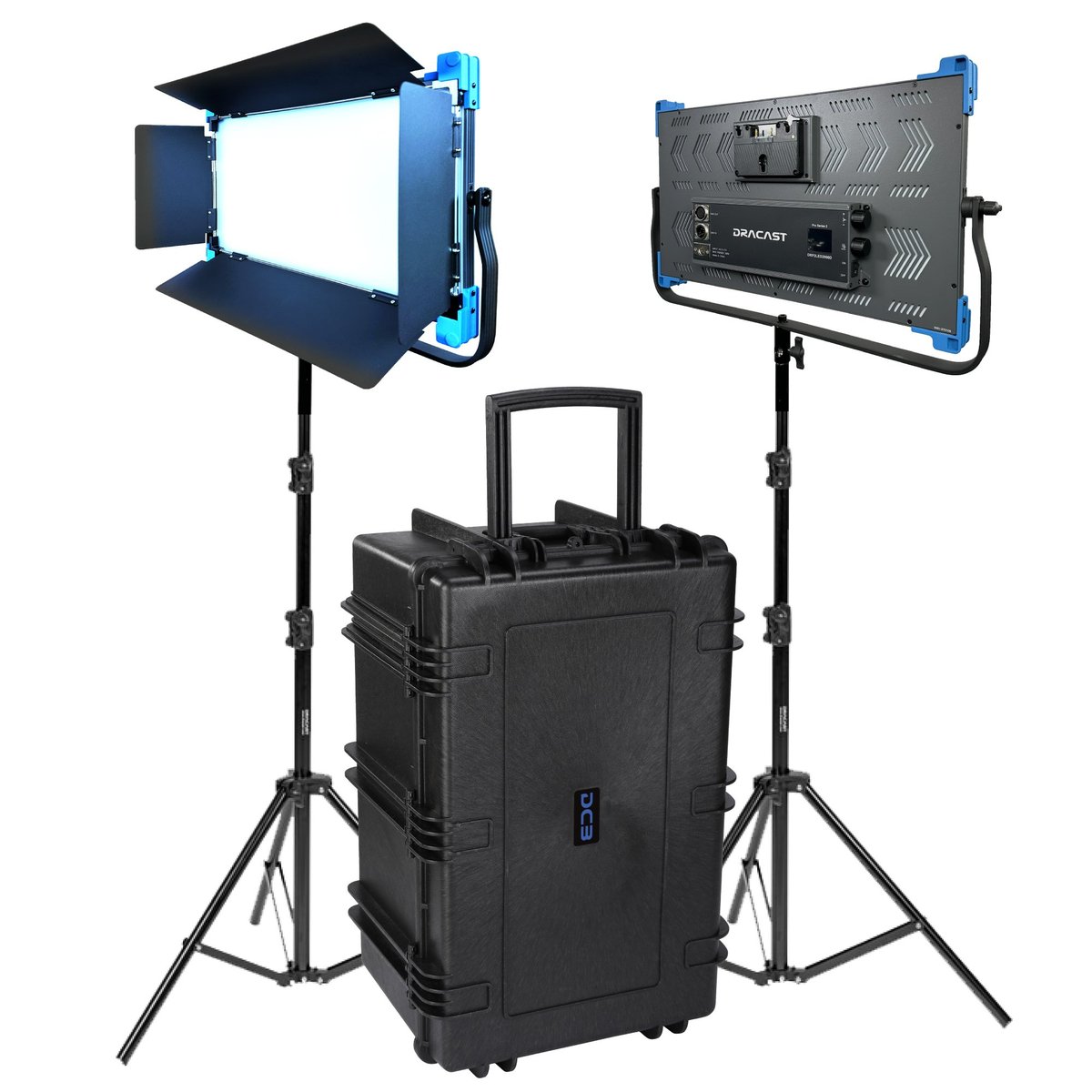 Dracast Pro Series II LED2000 Daylight LED 2 Light Kit - view 2