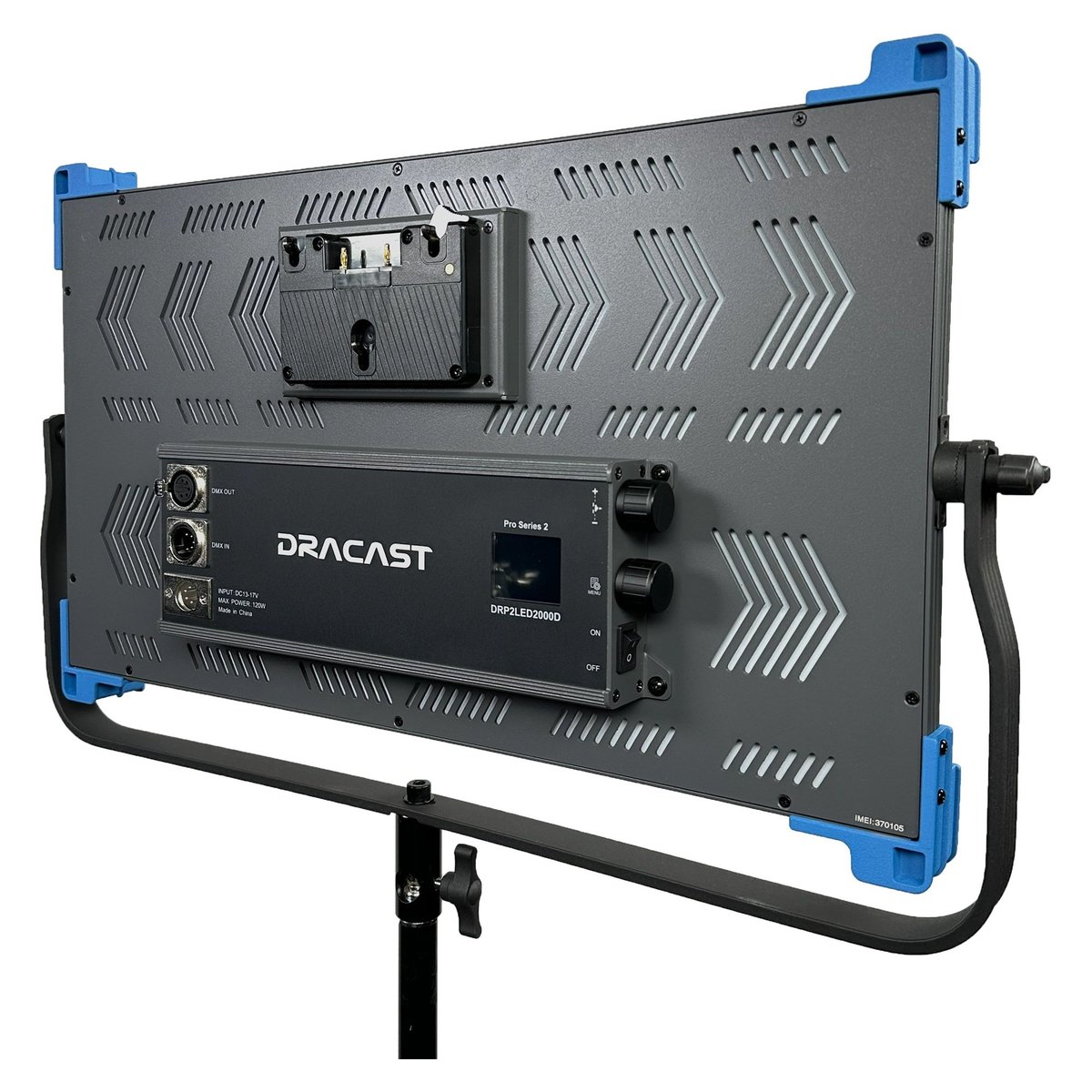 Dracast Pro Series II LED2000 Daylight LED Video Light Panel - view 3