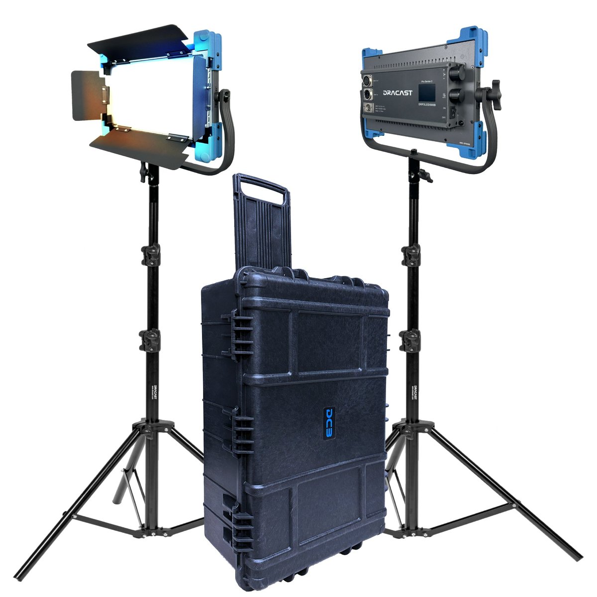 Dracast Pro Series II LED500 Bi-Color LED 2 Light Kit product image