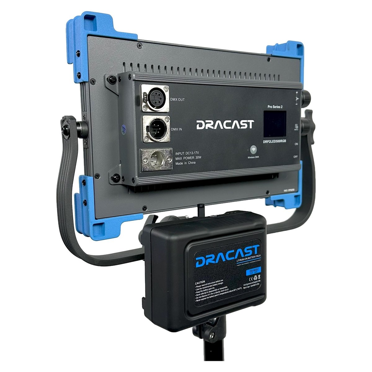 Dracast Pro Series II LED500 Bi-Color LED 2 Light Kit - view 5