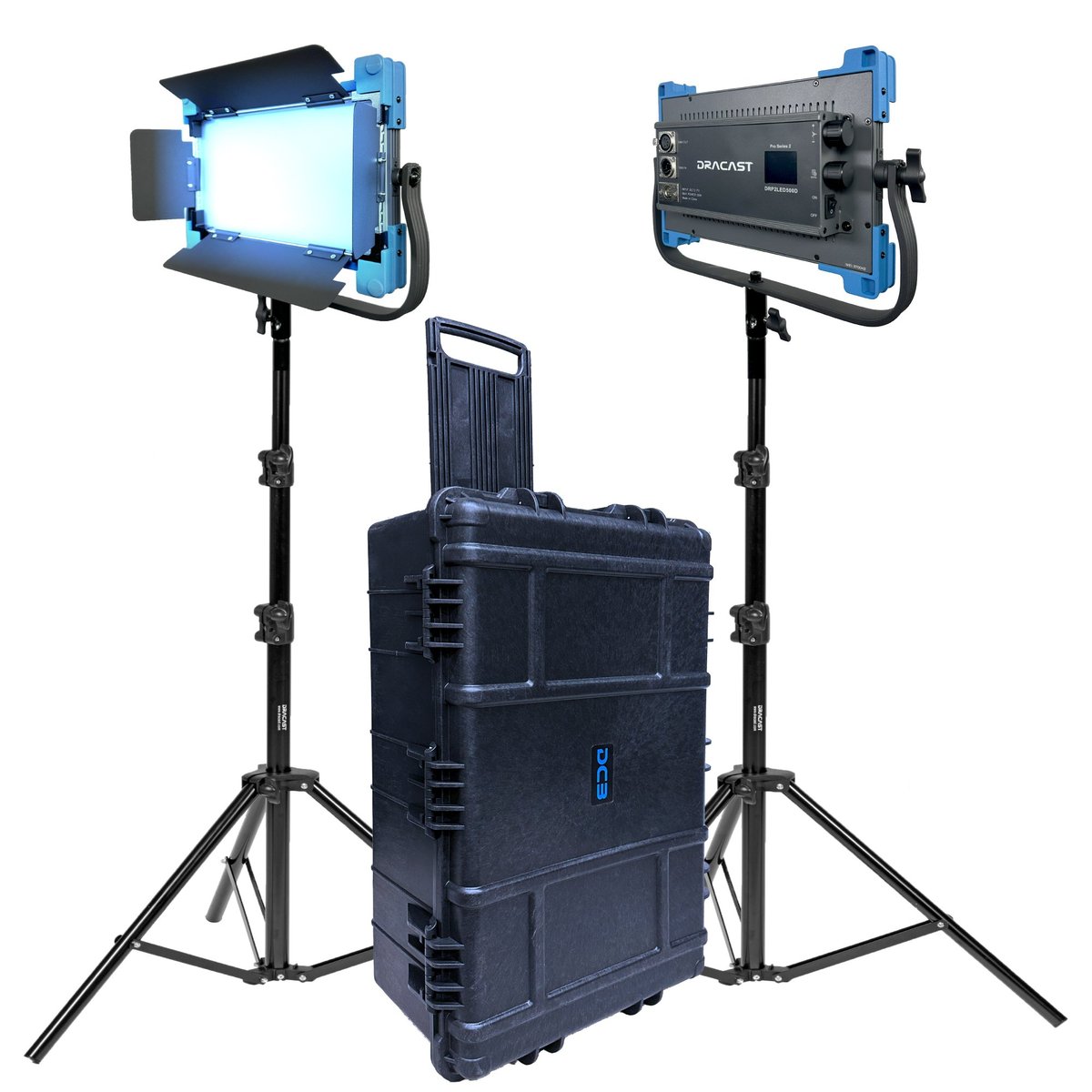 Dracast Pro Series II LED500 Daylight LED 2 Light Kit product image