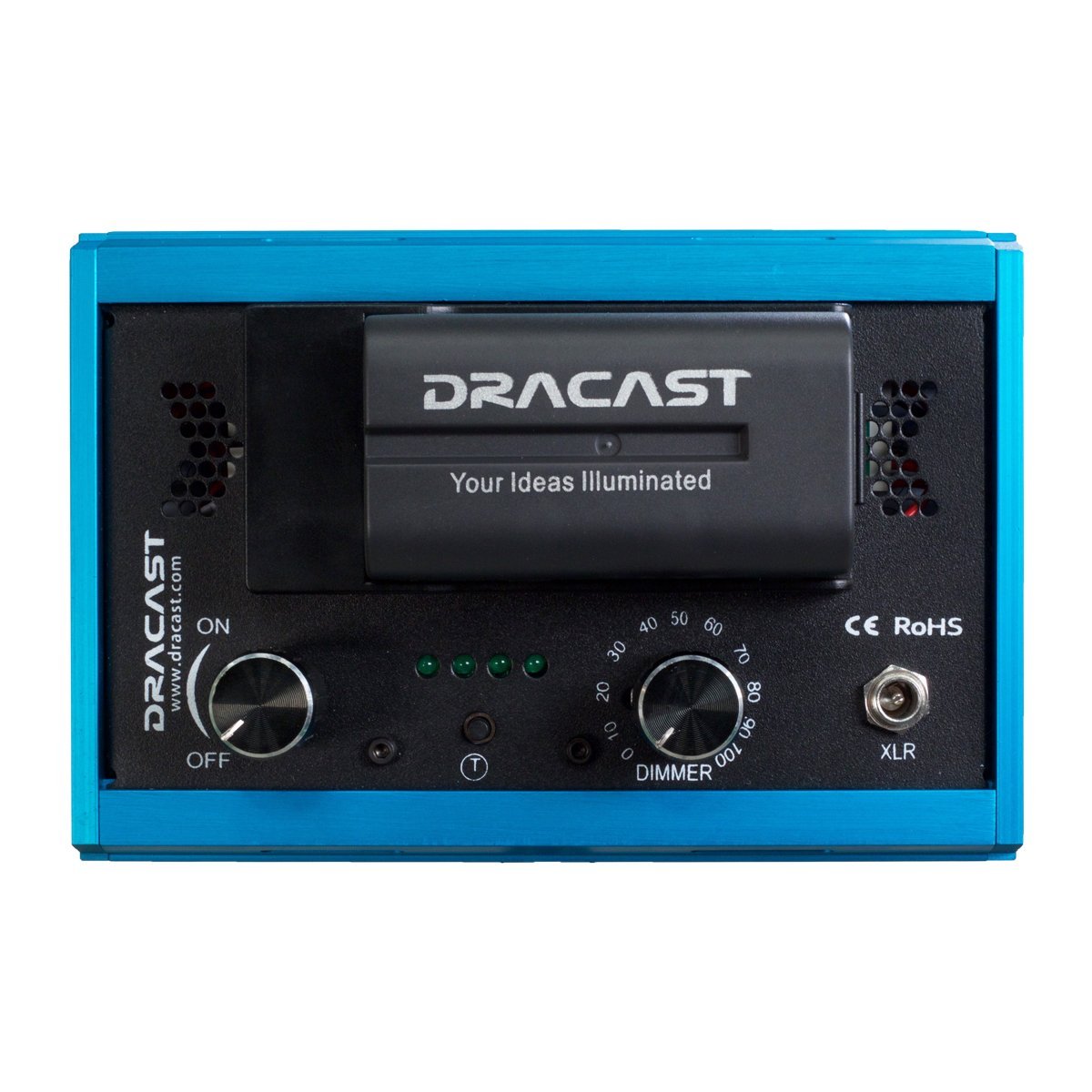 Dracast Pro Series LED160 Daylight On-Camera Light - view 4