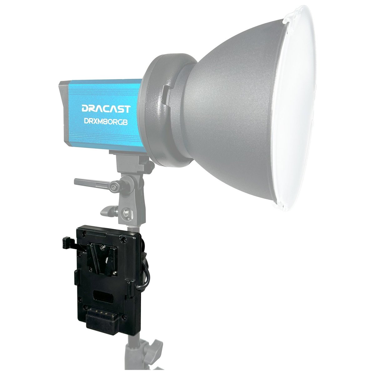 Dracast V-Mount Battery Plate Accessory for X Series M80 Monolights