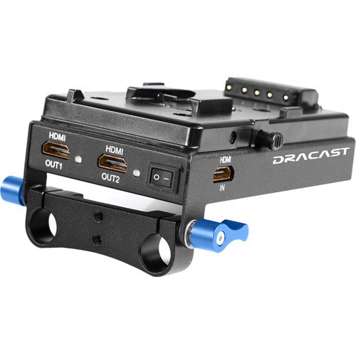 Dracast V-Mount Camera Battery Adapter with HDMI - view 2