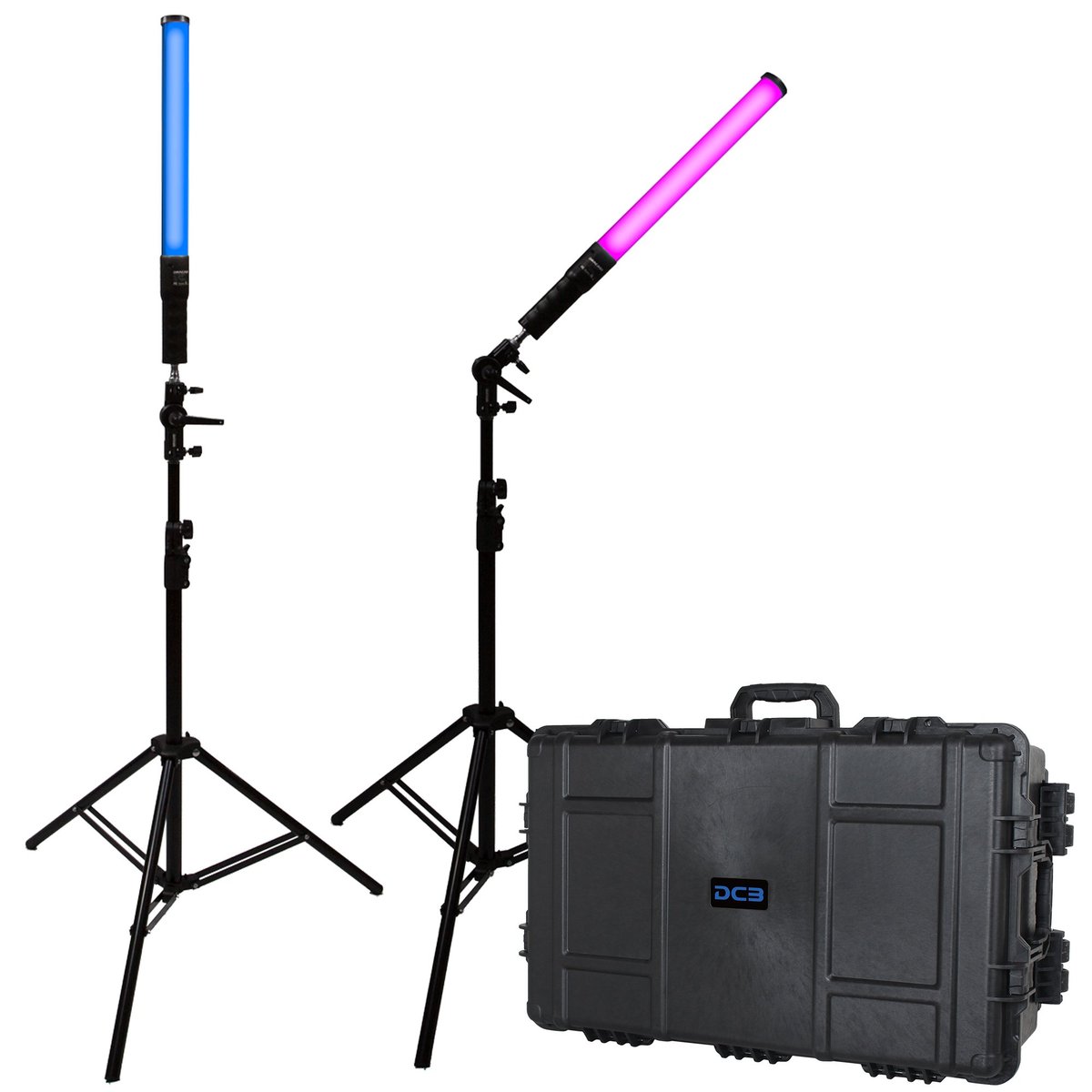 Dracast X Series LED Lighting Kit 5 (x2 DRXLT400, 7975 Travel Case) product image