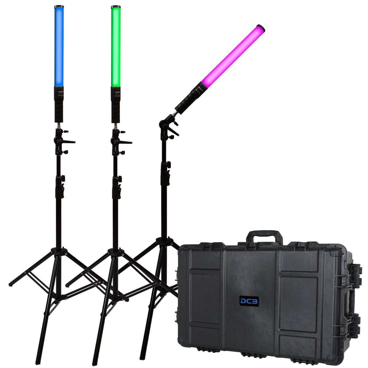 Dracast X Series LED Lighting Kit 6 (x3 DRXLT400, 7975 Travel Case) product image