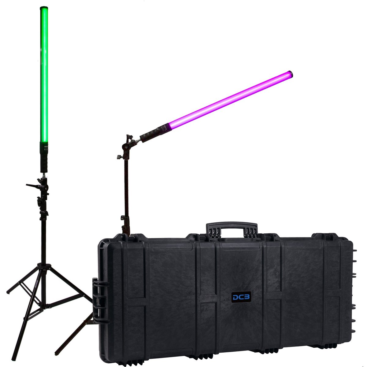 Dracast X Series LED Lighting Kit 8 (x2 DRXLT800, 1190 Travel Case) product image