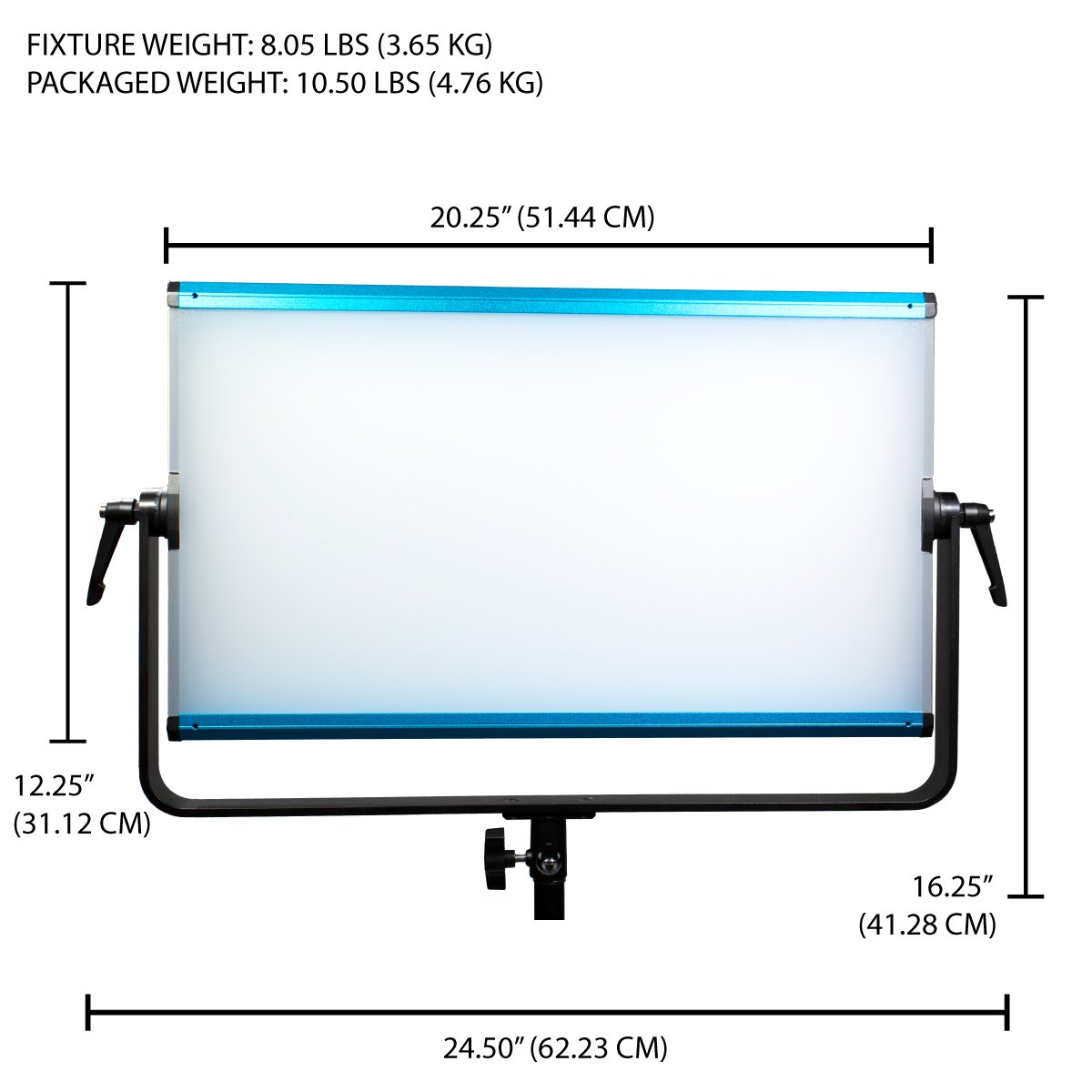 Dracast X Series LED2000 Bi-Color LED 3 Light Kit with Injection Molded Travel Case - view 5