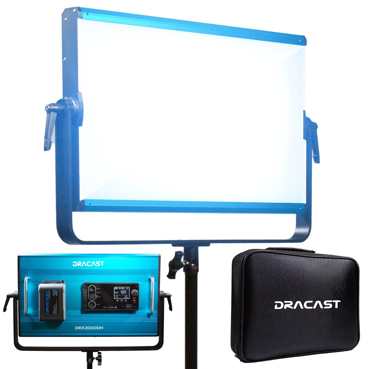 Dracast X Series LED2000 Daylight LED Video Light Panel product image