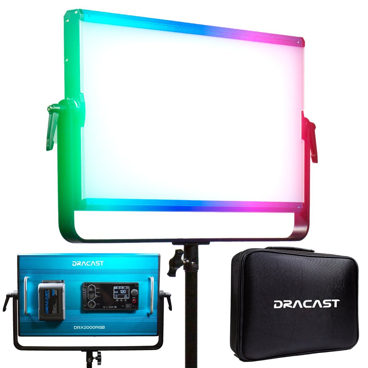 Dracast X Series LED2000 RGB and Bi-Color LED Video Light Panel product image