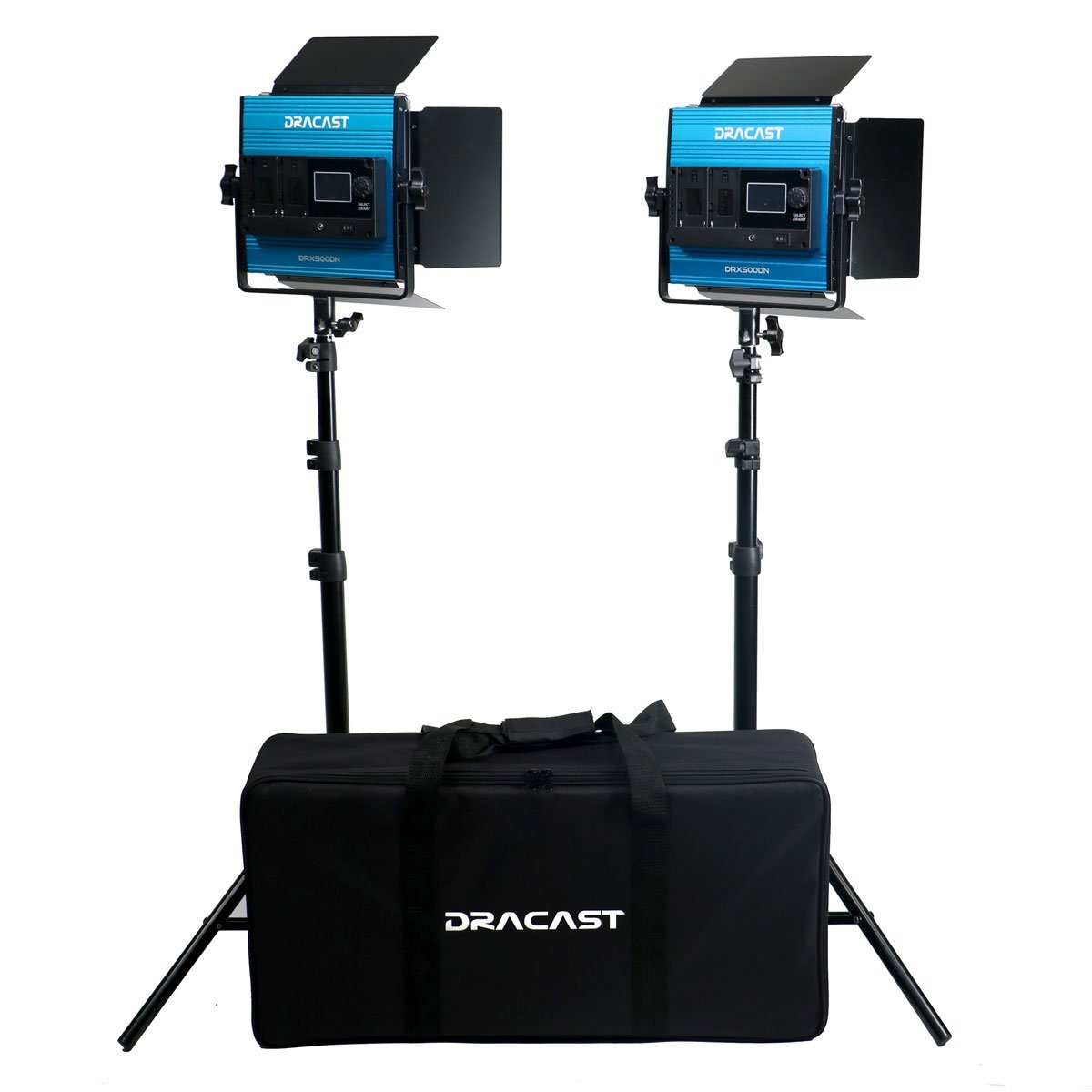 Dracast X Series LED500 Bi-Color LED 2 Light Kit with Nylon Padded Travel Case - view 8