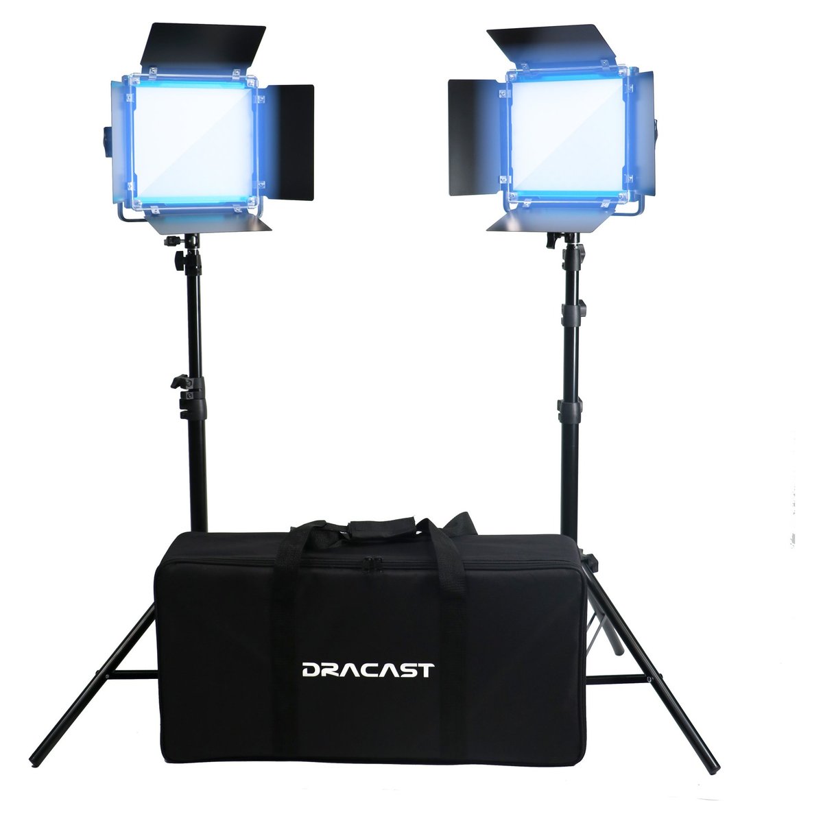 Dracast X Series LED500 Daylight LED 2 Light Kit with Nylon Padded Travel Case product image