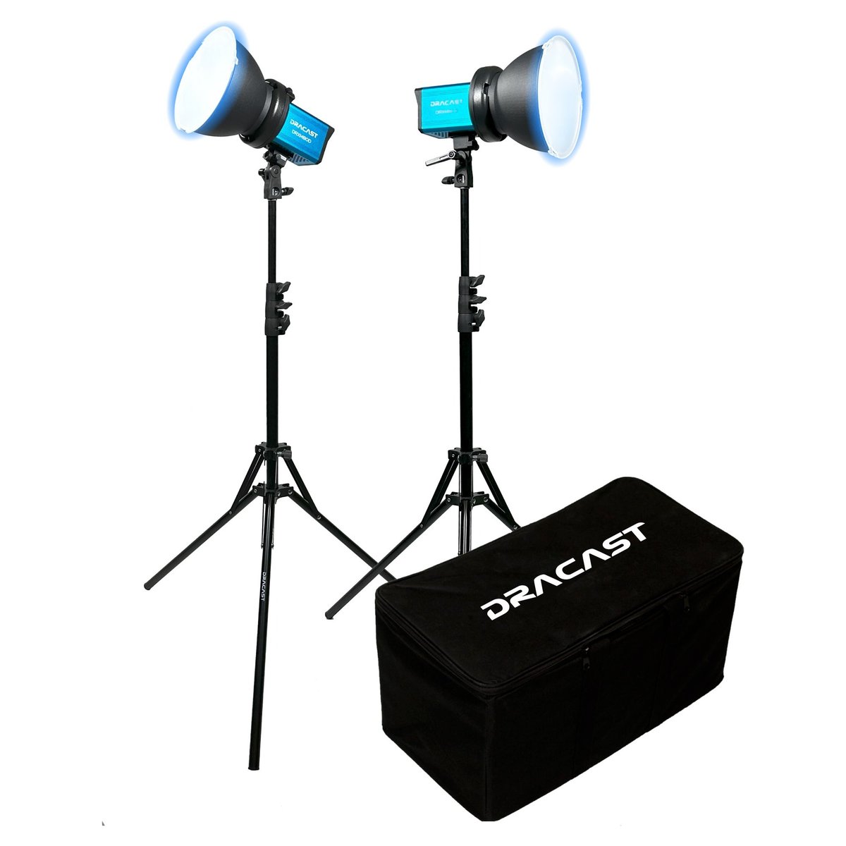 Dracast X Series M80 Daylight LED 2 Light Kit with Nylon Padded Travel Case product image