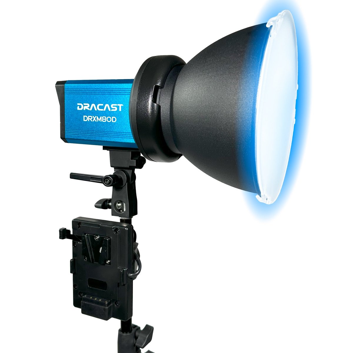 Dracast X Series M80 Daylight LED 4 Light Kit with Injection Molded Travel Case - view 5