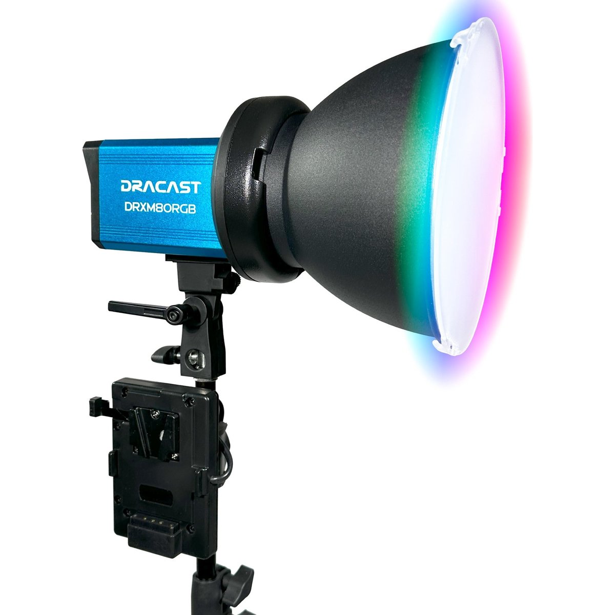 Dracast X Series M80 RGB and Bi-Color LED 2 Light Kit with Nylon Padded Travel Case - view 5