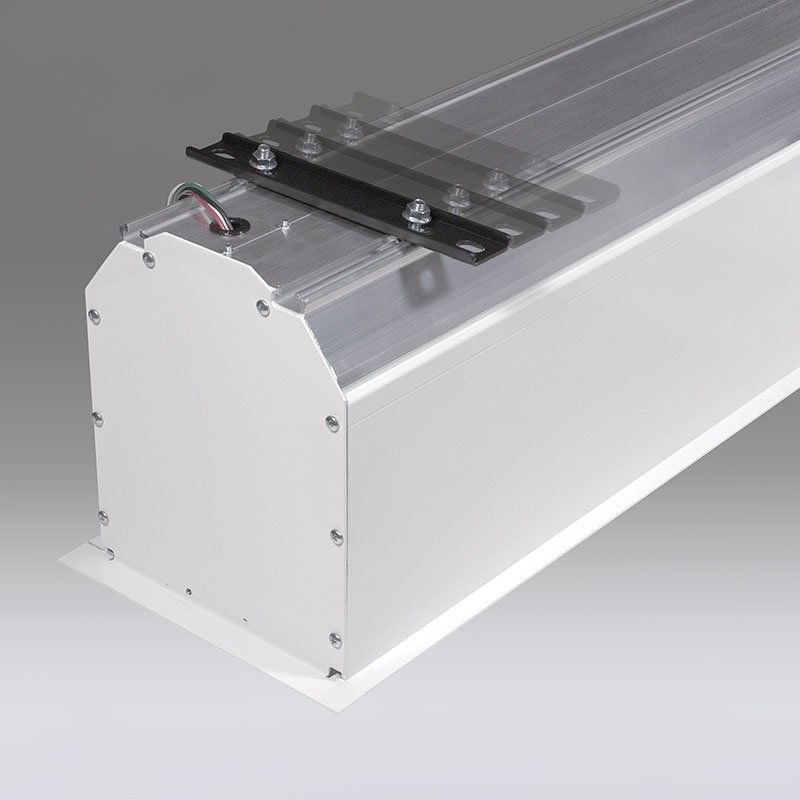 Draper Access XL V 255" (135 x 216) 16:10 Ceiling-Recessed Electric Projection Screen - view 2