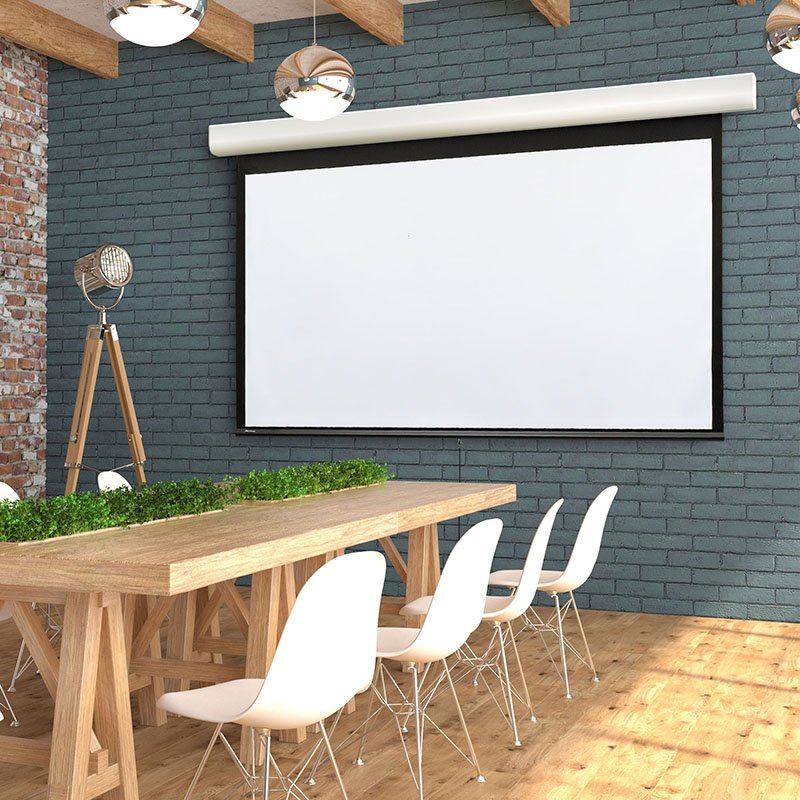 Draper Acumen M 165" (87 1/2 x 140) 16:10 Surface-Mounted Manual Projection Screen
