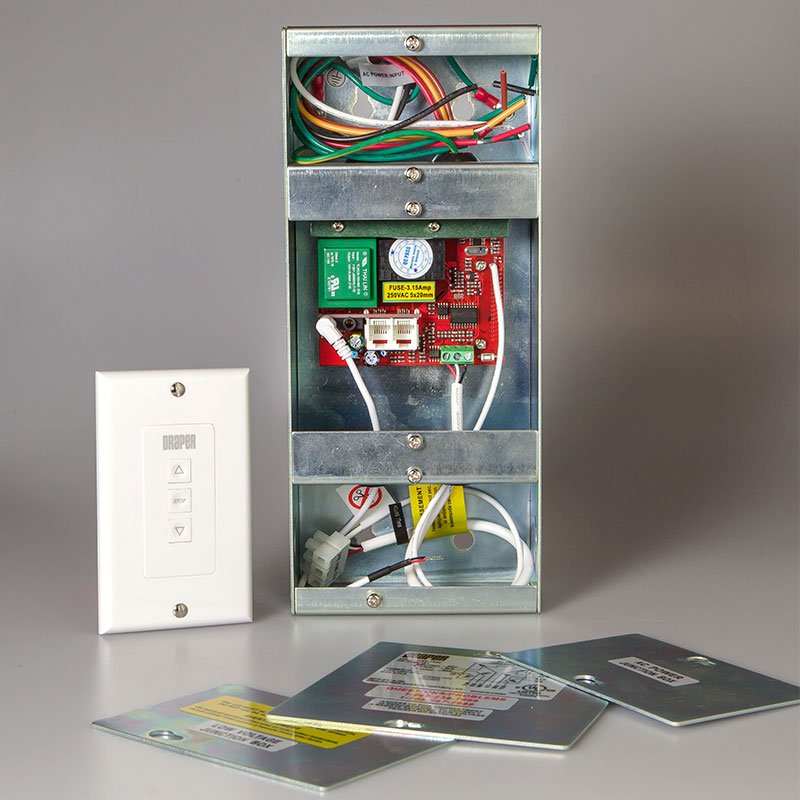 Draper LVC-IV Control Module + Wall Switch Kit