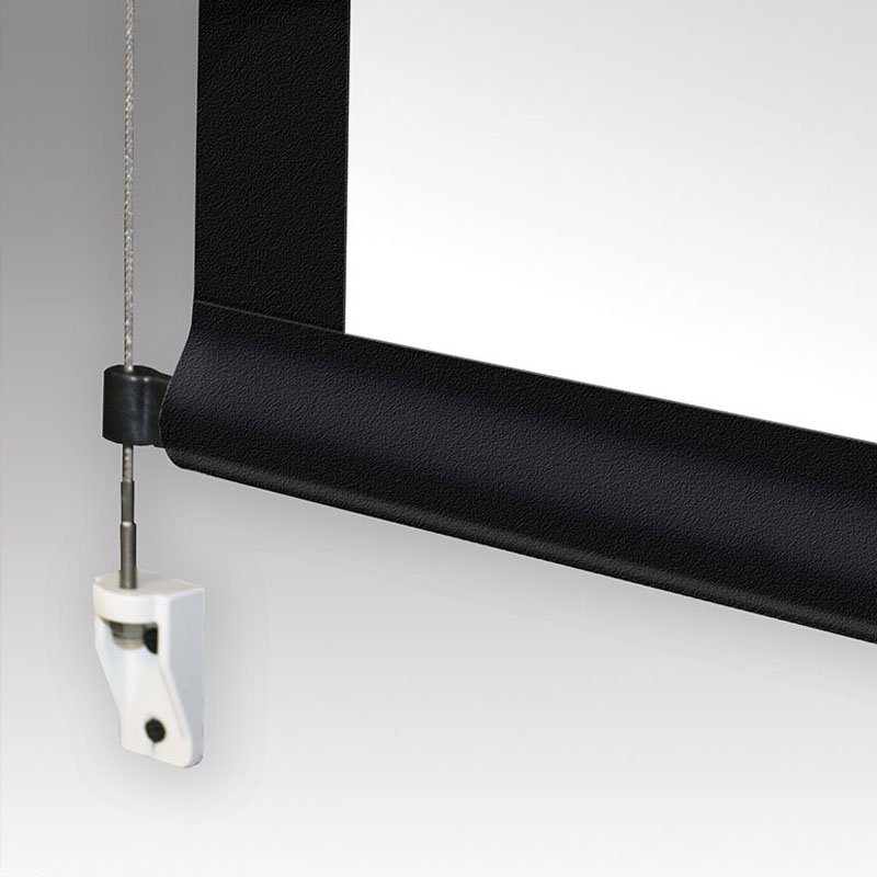 Draper Nocturne 147" (72 x 128) 16:9 HDTV Outdoor Electric Projection Screen - Contrast Grey (220V) - view 2