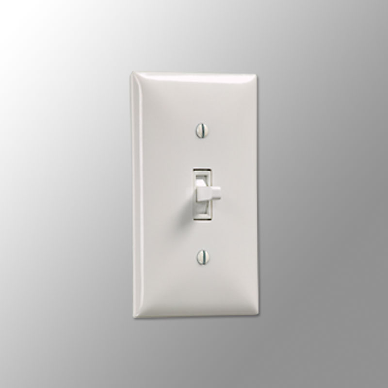 Draper SS-1R Wall Switch, CE, Ivory