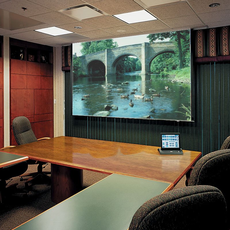 Draper Ultimate Access E 123" (65 x 104) 16:10 Ceiling-Recessed Electric Projection Screen product image
