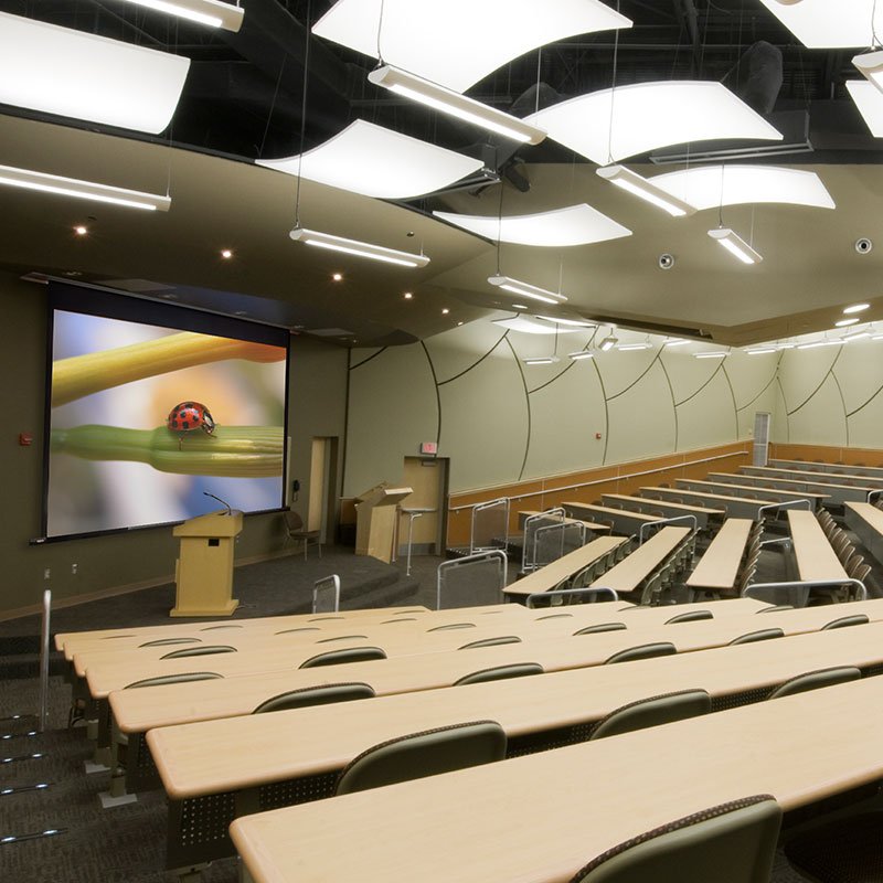 Draper Ultimate Access XL E 270" (162 x 216) 4:3 Ceiling-Recessed Electric Projection Screen - view 2