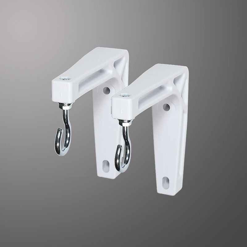 Draper 6 in Wall Brackets, White
