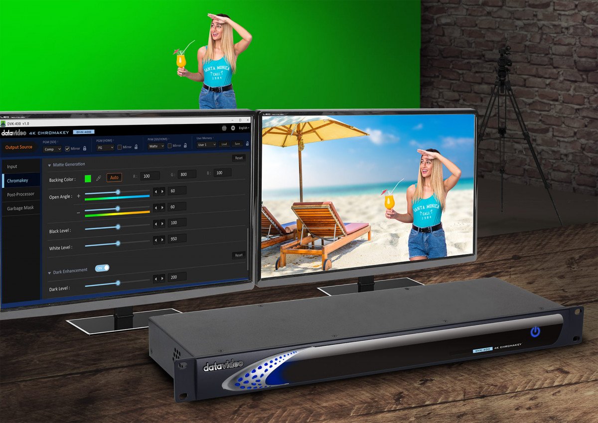 Datavideo DVK-400 4K Chromakey Processor