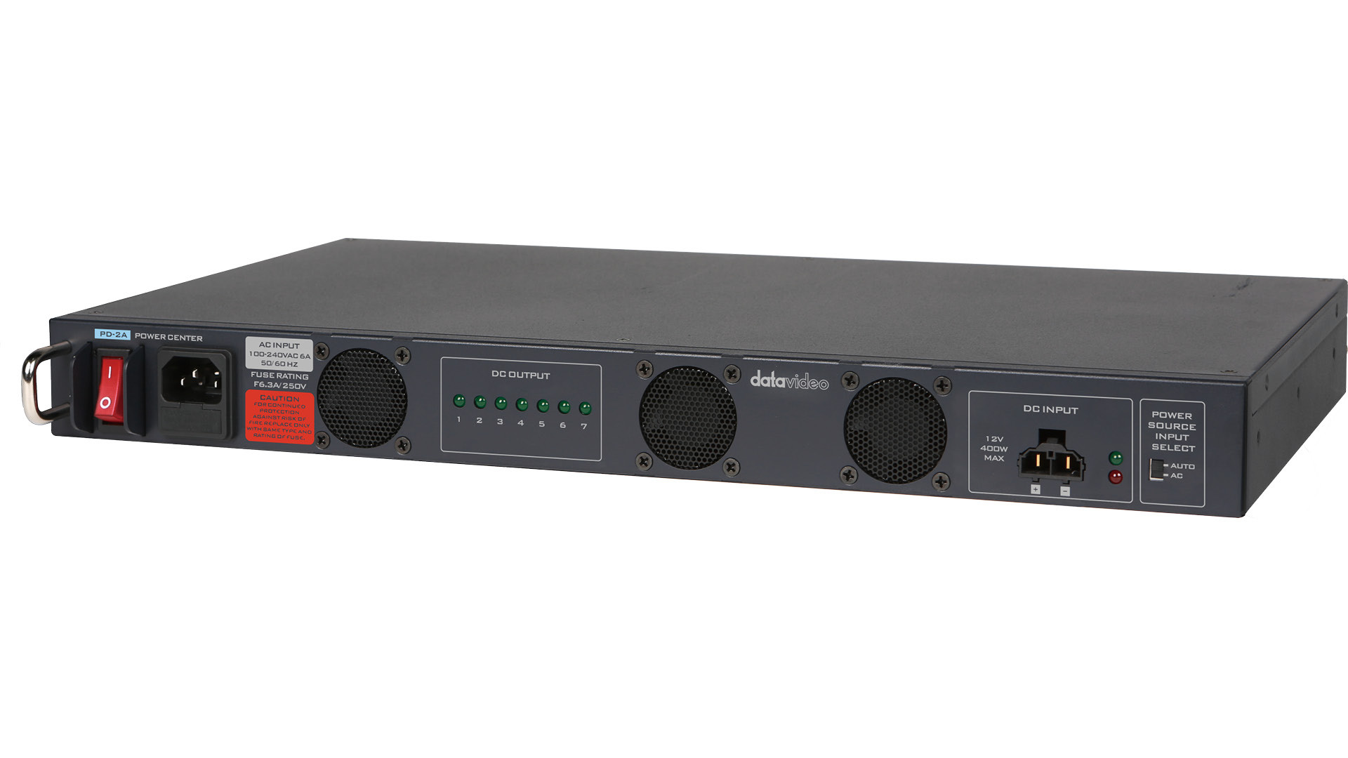 Datavideo PD-2A Power Center - view 2