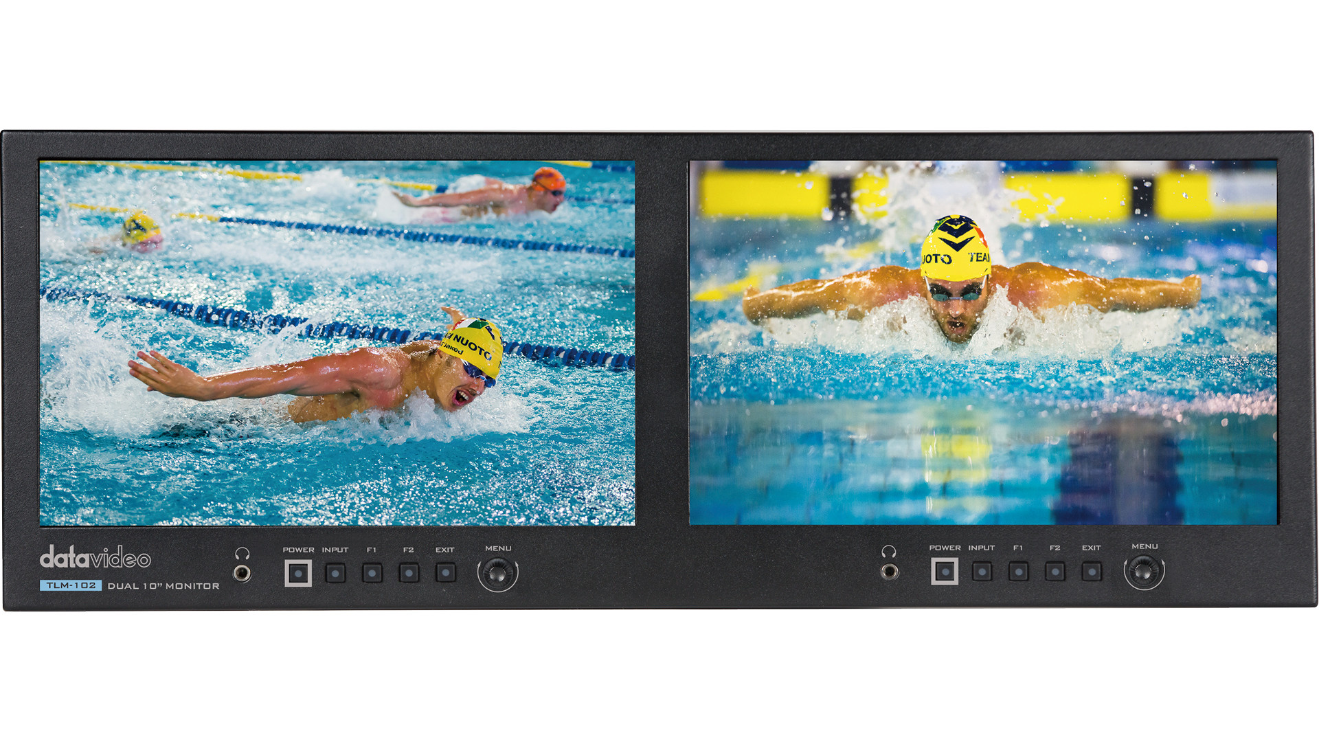 Datavideo TLM-102K Dual 10" Rack-Mount Monitor - view 4