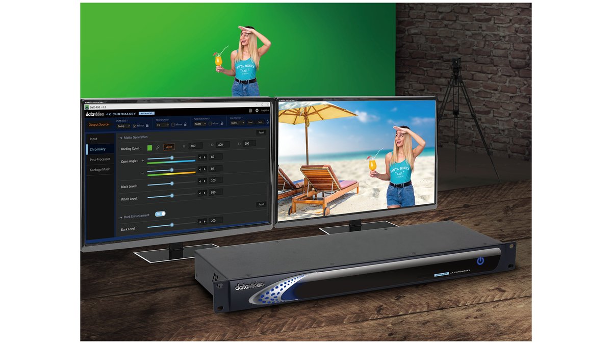 Datavideo DVK-400 4K Chromakey Processor - view 5
