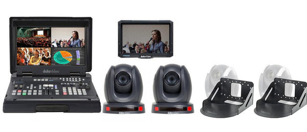 Datavideo EZ Streaming Package C-AT Auto-Tracking Studio Kit product image