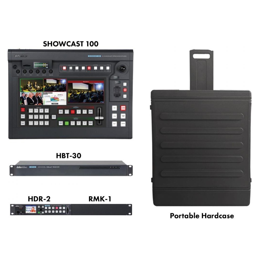 Datavideo GO-SHOWCAST-100-PRO Field Kit - view 4