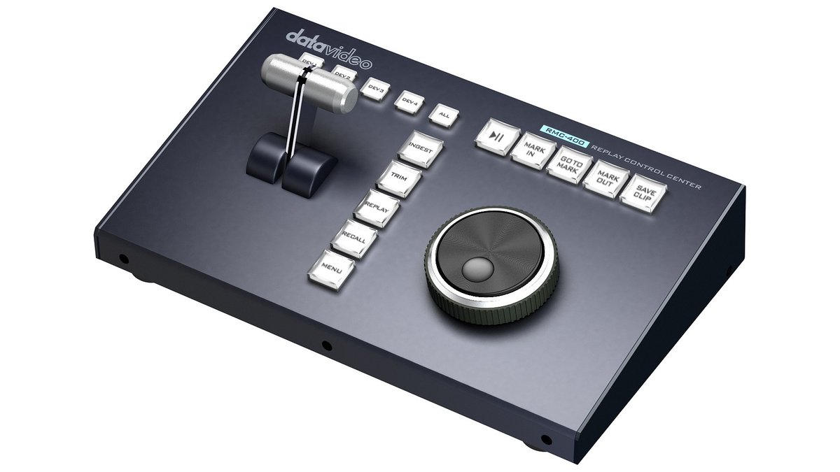 Datavideo GO-2REPLAY STUDIO A complete 2-channel instant replay rig with dual monitors - view 3