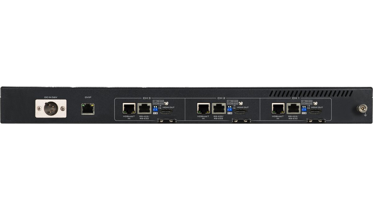Datavideo HBT-30 3-Channel HDBaseT Receiver - view 2