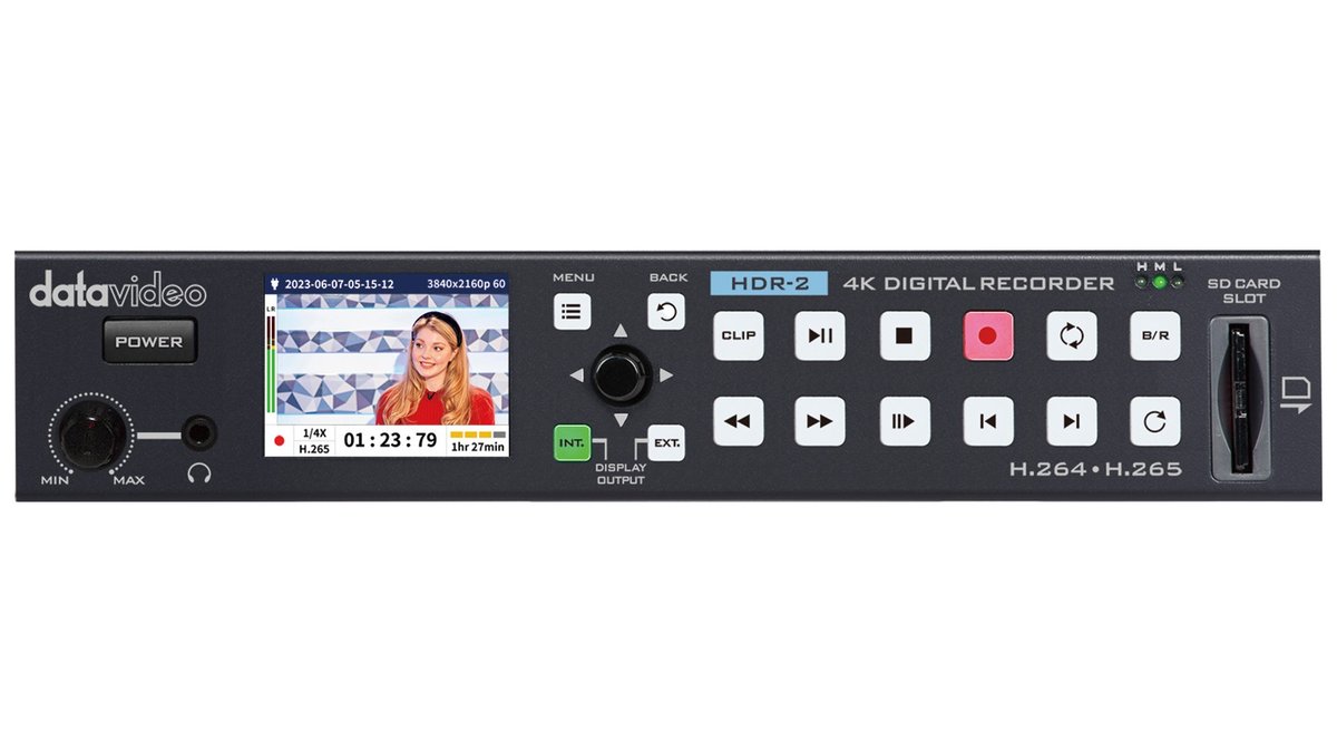 Datavideo HDR-2 4K Recorder - view 2