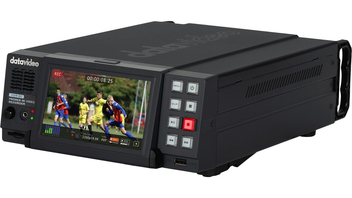 Datavideo HDR-80 4K ProRes Recorder - view 5