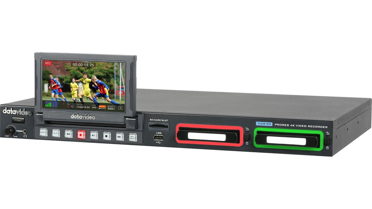Datavideo HDR-90 4K ProRes Recorder - view 2