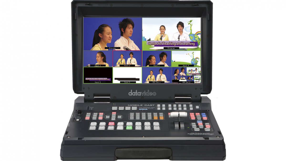 Datavideo HS-1300HD 6 Channel Portable Production Studio - view 2