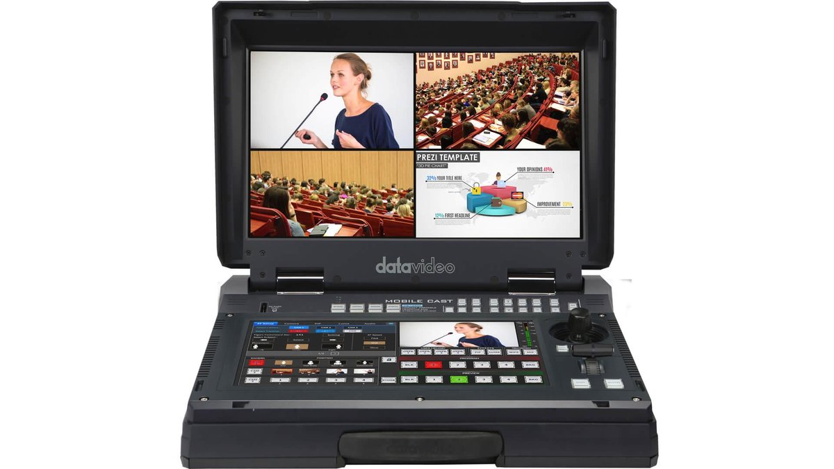 Datavideo HS-1650T HDBaseT Portable Tracking and Streaming Studio - view 2