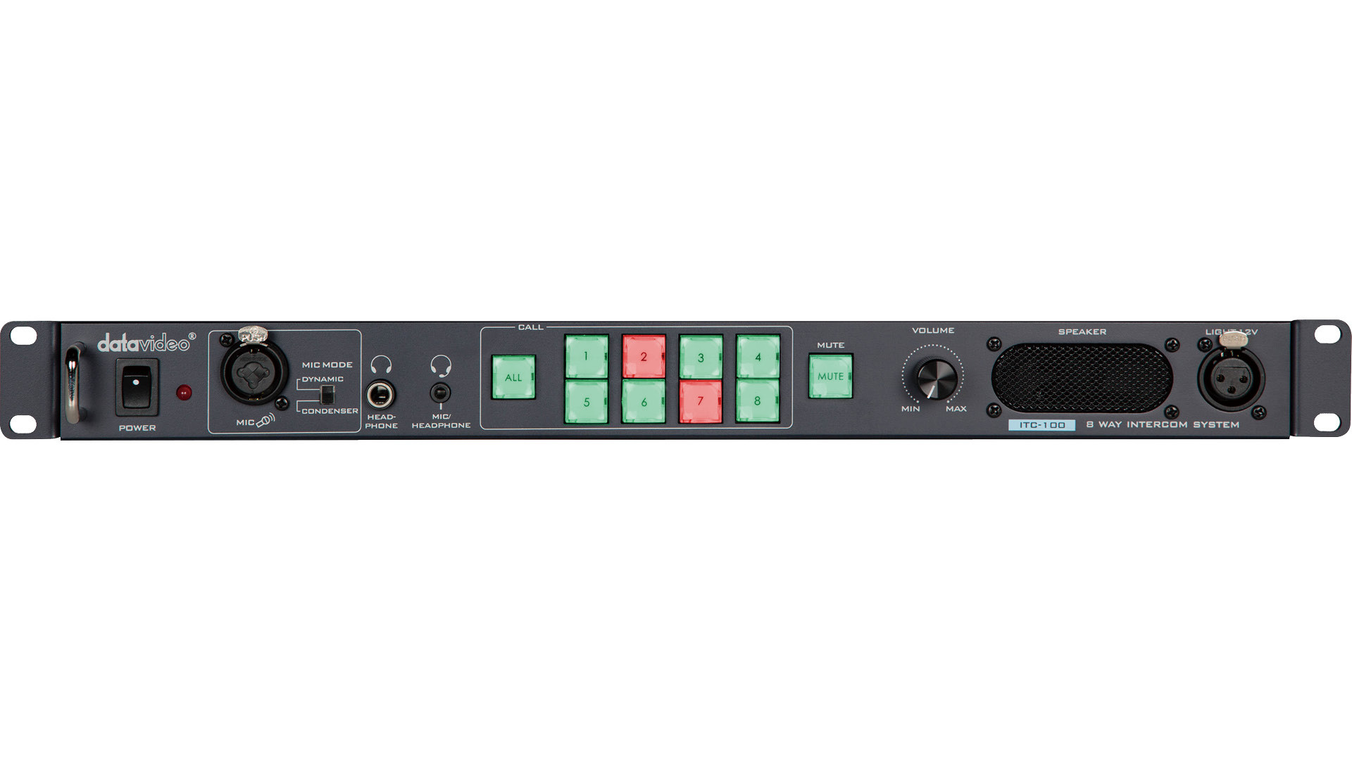 Datavideo ITC-100 Intercom System - view 2